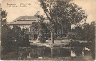 1917 Szerencs, Rákóczi vár, Gróf Szrimay kastély