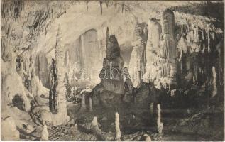 1910 Postojna, Adelsberg; Adelsberger-Grotte, Neue Grotte / Nova jama / Postojna Cave, interior (EK)