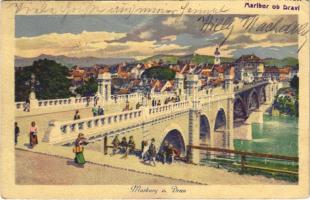 Maribor, Marburg; bridge (EK)