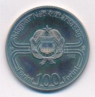 1982. 100Ft Cu-Ni "Labdarúgó világbajnokság 1982" T:1 patina
Adamo EM68