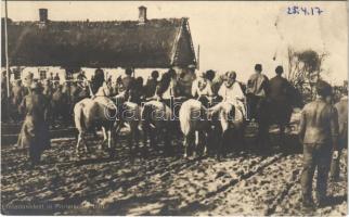 1916 Poretschje, Porietschje; Erntedankfest / Russian harvest festival (EK)