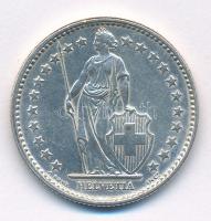 Svájc 1965B 2Fr Ag T:2 Switzerland 1965B 2 Francs Ag C:XF Krause KM#21