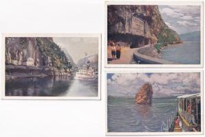 3 db RÉGI megíratlan erdélyi képeslap az MFTR Művészlevelezőlap kiadásában / 3 pre-1945 unused Tranylvanian art postcards