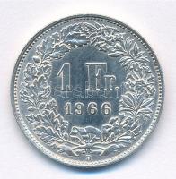 Svájc 1966B 1Fr Ag T:1-,2 Switzerland 1966B 1 Franc Ag C:AU,XF  Krause KM#24
