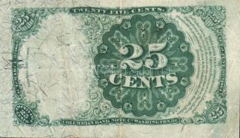 USA 1874. 25c T:II/III+