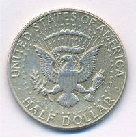 Amerikai Egyesült Államok 1964D 1/2$ Ag "Kennedy" T:2 patina USA 1964D 1/2 Dollar Ag "...