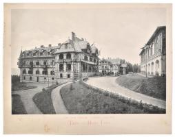 cca 1890 Tátrafüred Csáky ház nagy méretű Stengel nyomat 30x24 cm