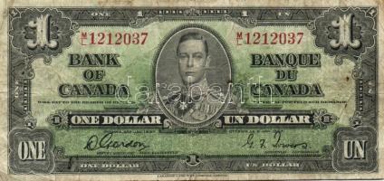 Kanada 1937. 1$ T:III