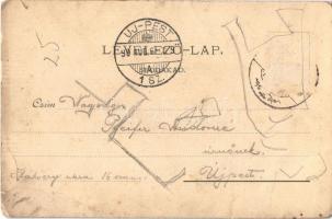 1899 (Vorläufer) Újvidék, Novi Sad; Tekia, Tekija (Pétervárad, Peterwardein), Mária kegytemplom / Wa...