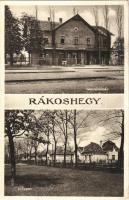 1935 Budapest XVII. Rákoshegy, vasútállomás, Villasor. P. Varga Edith kiadása