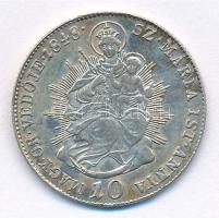 1848KB 10kr Ag "V. Ferdinánd" Körmöcbánya (3,87g) T:1-,2 / Hungary 1848KB 10 Kreuzer Ag &q...