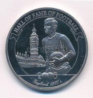 Uganda 2006. 2000Sh "A labdarúgás halhatatlanjainak csarnoka - Anglia 1960-as évek", bizonytalan Ag tartalommal T:1 (eredetileg PP) Uganda 2006. 2000 Shillings "The Hall of Fame of Football - England 1960's", with uncertain Ag content C:UNC (originally PP)