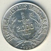 Brazília 1924. 2000R Ag T:2