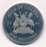 Uganda 2006. 2000Sh "A labdarúgás halhatatlanjainak csarnoka - Németország 1970-es évek", ...
