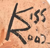 Kiss Roóz Ilona (1920-2010): Testvérpár.
Mázas samottos kerámia, kézzel festett, jelzett, hibátlan,...