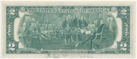 Amerikai Egyesült Államok 1974-1977. (1976) 2$ "Francine Irving Neff - William E. Simon" T...