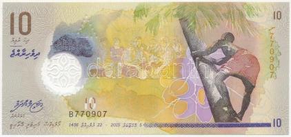 Maldív-szigetek 2015. 10R T:I  Maldives 2015. 10 Rufiyaa C:UNC