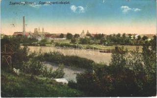 1916 Szatmárnémeti, Satu Mare; Szamos part / Somes riverbank