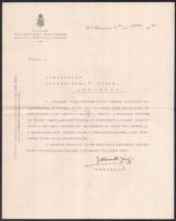 1908-1910 Budapest, M. K. Állami Rovartani Állomás fejléces levele, szöcskék elleni védekezés tárgyában + Előzetes tájékoztató a lóherepusztító ápionok irtására, A m. kir. földmívelésügyi miniszter kiadványa, 6 p.