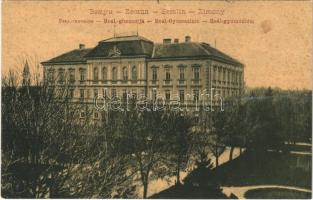 1908 Zimony, Semlin, Zemun; Reálgimnázium. W.L. 903. / grammar school