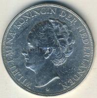 Hollandia 1930. 2 1/2G Ag "Wilhelmina" T:2/3