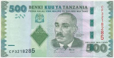 Tanzánia 2010. 500Sh T:I Tanzania 2010. 500 Shilling C:UNC