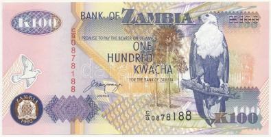 Zambia 1992. 100K T:I Zambia 1992. 100 Kwacha C:UNC