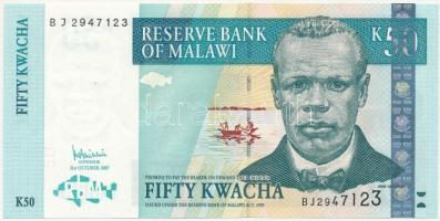 Malawi 2007. 50K T:I  Malawi 2007. 50 Kwacha C:UNC