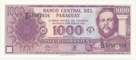 Paraguay 2002. 1000G T:I  Paraguay 2002. 1000 Guaranies C:UNC