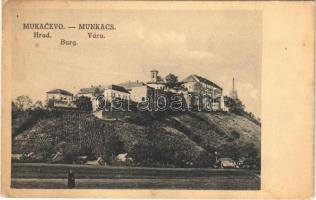 1923 Munkács, Mukacheve, Mukachevo, Mukacevo; vár / Burg / castle