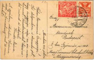 1923 Munkács, Mukacheve, Mukachevo, Mukacevo; vár / Burg / castle