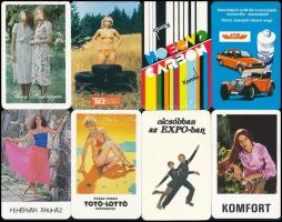 1982 30 db reklámos kártyanaptár