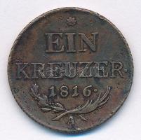 Ausztria 1816A 1kr Cu T:2- Austria 1816A 1 Kreuzer Cu C:VF Krause KM#2113