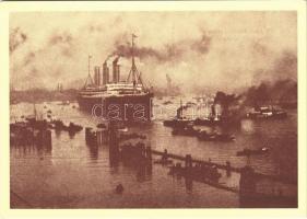 775 Jahre Hamburger Hafen, Vaterland im Hafen 1914