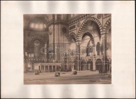 cca 1900 Isztambul (Konstantinápoly), Ahmed szultán dzsámija (Kék mecset), Szulejmán-mecset kívülről...