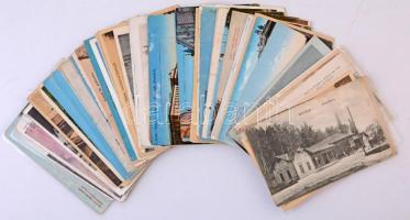 65 db RÉGI galíciai képeslap a mai Lengyelország és Ukrajna területéről, jobbakkal / 65 pre-1945 Galician postcards from Ukraine and Poland with better pieces