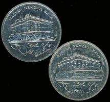 1992. 200Ft Ag "MNB" (2x) T:BU,2