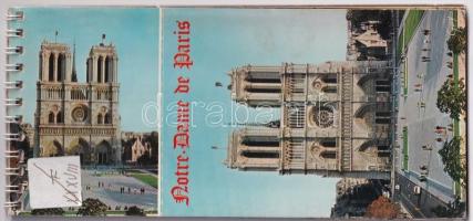 Notre Dame de Paris - modern postcard booklet with 10 postcards