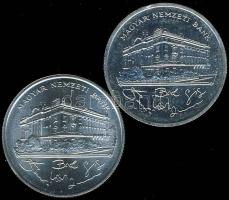 1992-93. 200Ft Ag "MNB" (2x) T:BU,2