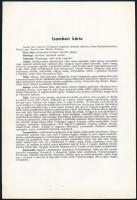 cca 1930-1940 Drouard elnök, Izambert, Csíkos Ármin és Angevinei szép körtefajták leírása, színes, e...