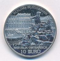 Ausztria 2003. 10EUR Ag Schönbrunni Palota T:PP fo. Austria 2003. 10 Euro Ag Schönbrunn Palace C:PP spotted Krause KM# 3106