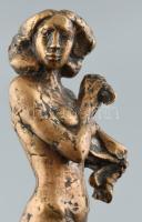 Farkas Ferenc (1958- ): Reggel.
m: 36 cm, bronz, kő. Jelzett. Hibátlan.

1986-tól tagja a Művésze...