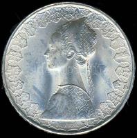 Olaszország 1966. 500L Ag "Kolombusz hajója" T:2+