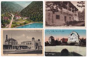 18 db főleg RÉGI magyar város képeslap / 18 mostly pre-1945 Hungarian town-view postcards