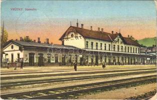 1927 Ruttka, Vrútky; Nádrazie / vasútállomás / railway station (EK)