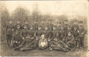 1926 Homonna, Humenné; katonák csoportképe / soldiers&#039; group photo (fl)