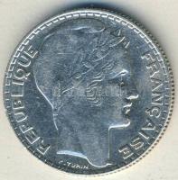 Franciaország 1939. 10Fr Ag T:2