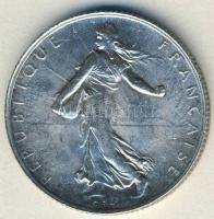 Franciaország 1918. 2Fr Ag T:2/3