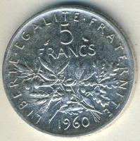 Franciaország 1960. 5Fr Ag T:2-/3+