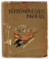 A képzőművészet iskolája. A festőművészet, grafika és szobrászat technikai eljárásai. Szerk.: Szőnyi István (1. kiadást), Molnár C. Pál (2. kiadást) Bp., 1957., Képzőművészeti Alap. Fekete fehér képekkel gazdagon illusztrált. Kiadói félvászon-kötésben, kiadói sérült papír védőborítóban.